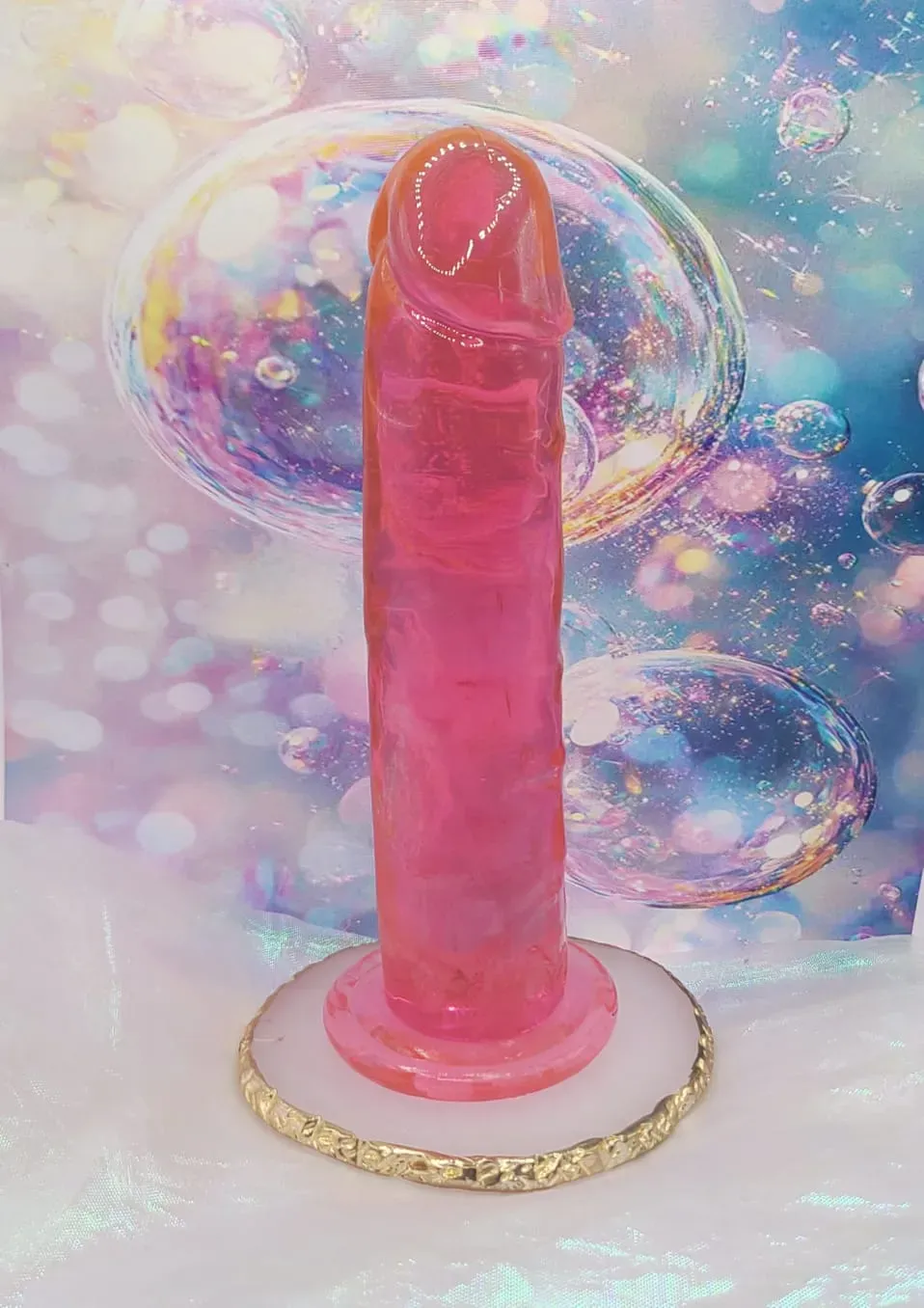 Dildo Basic Jelly Pink
